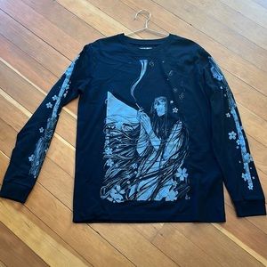 Disturbia Skeleton Witch Shirt NWT Sz S